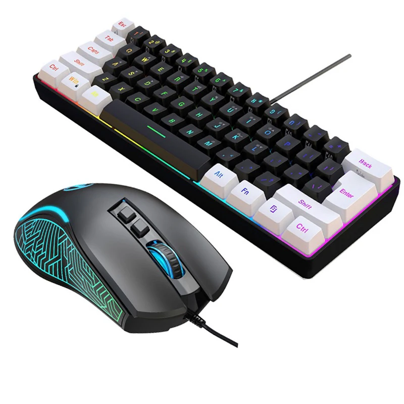 Gaming Keyboard Mouse And Headset Combo - Kit Combo Clavier et Souris Gaming