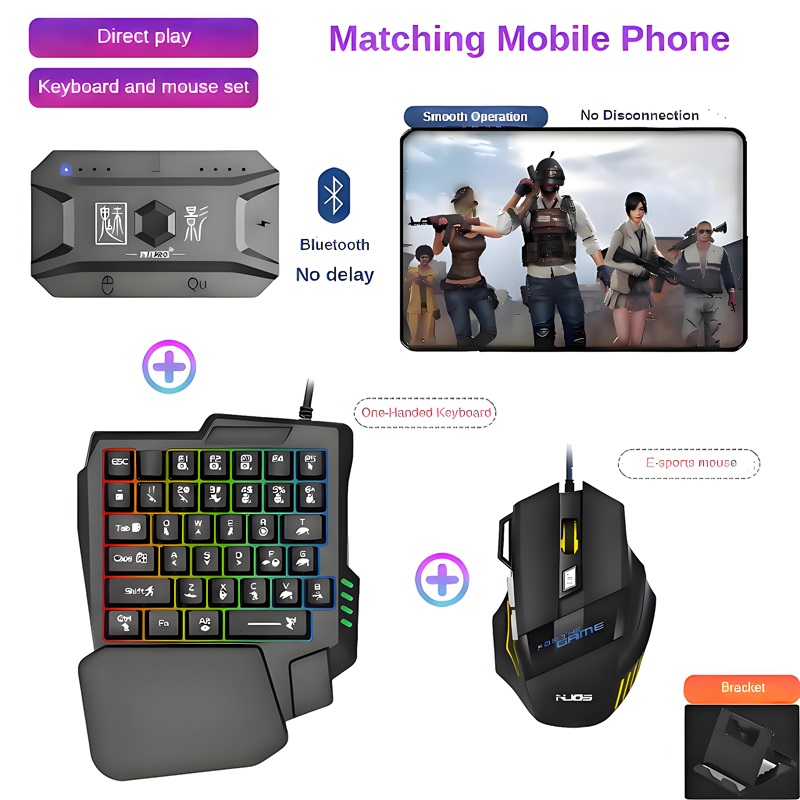 Gaming Keyboard Mobile - Manette de jeu M1 Pro, convertisseur
