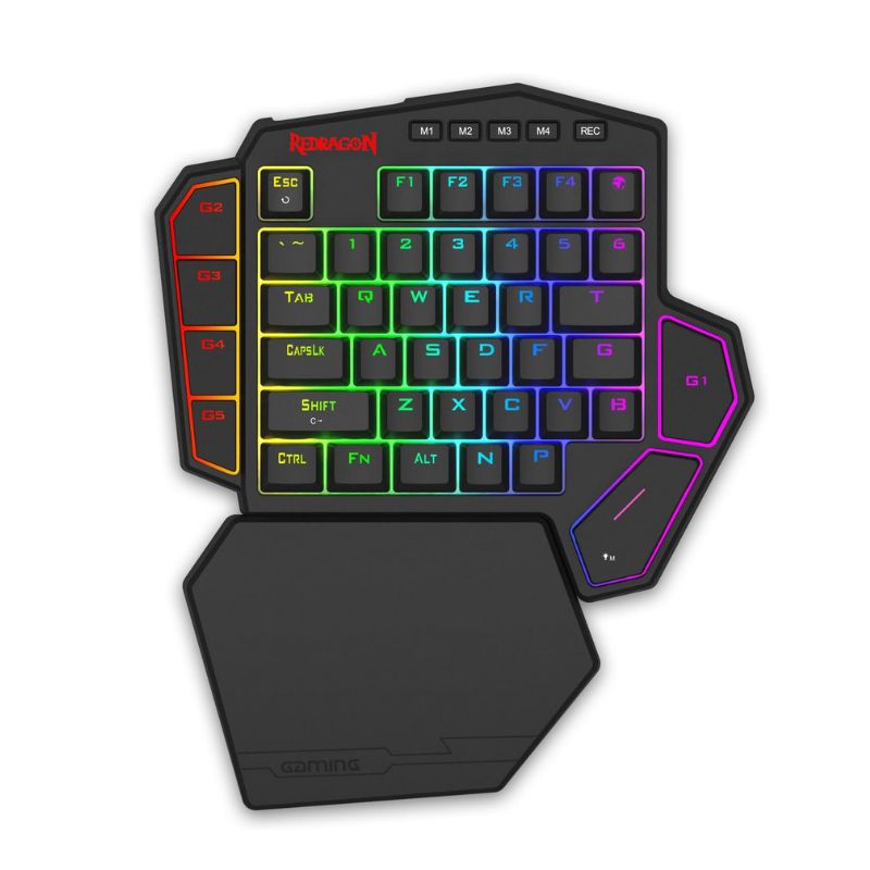 Gaming Keyboard Mobile - Clavier mécanique à une main Redragon