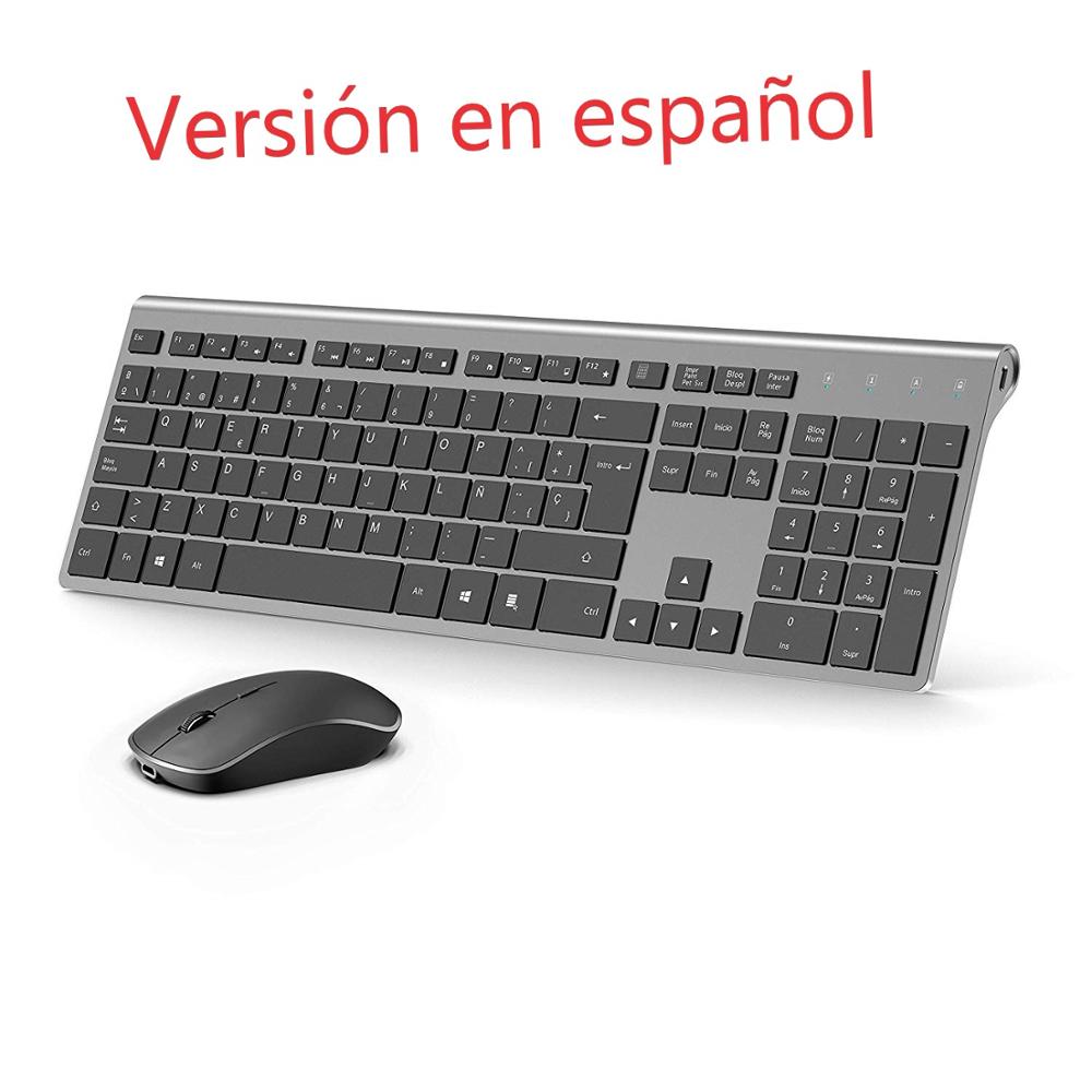 Gaming Keyboard Mouse Wireless - Ensemble clavier et souris sans fil,