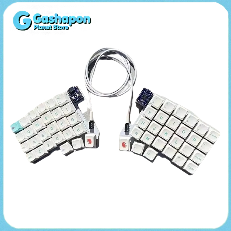 Gaming Keyboard Hot Swappable - Silakka54 clavier mécanique divisé ergonomique échangeable