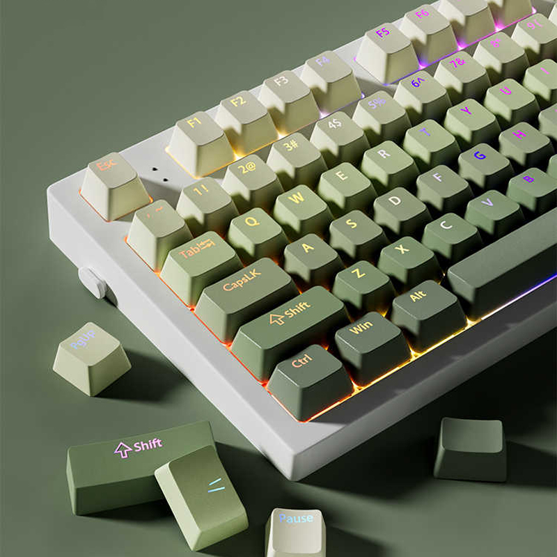 Gaming Keyboard No Rgb - Capuchons de touches rétroéclairés rvb, effet