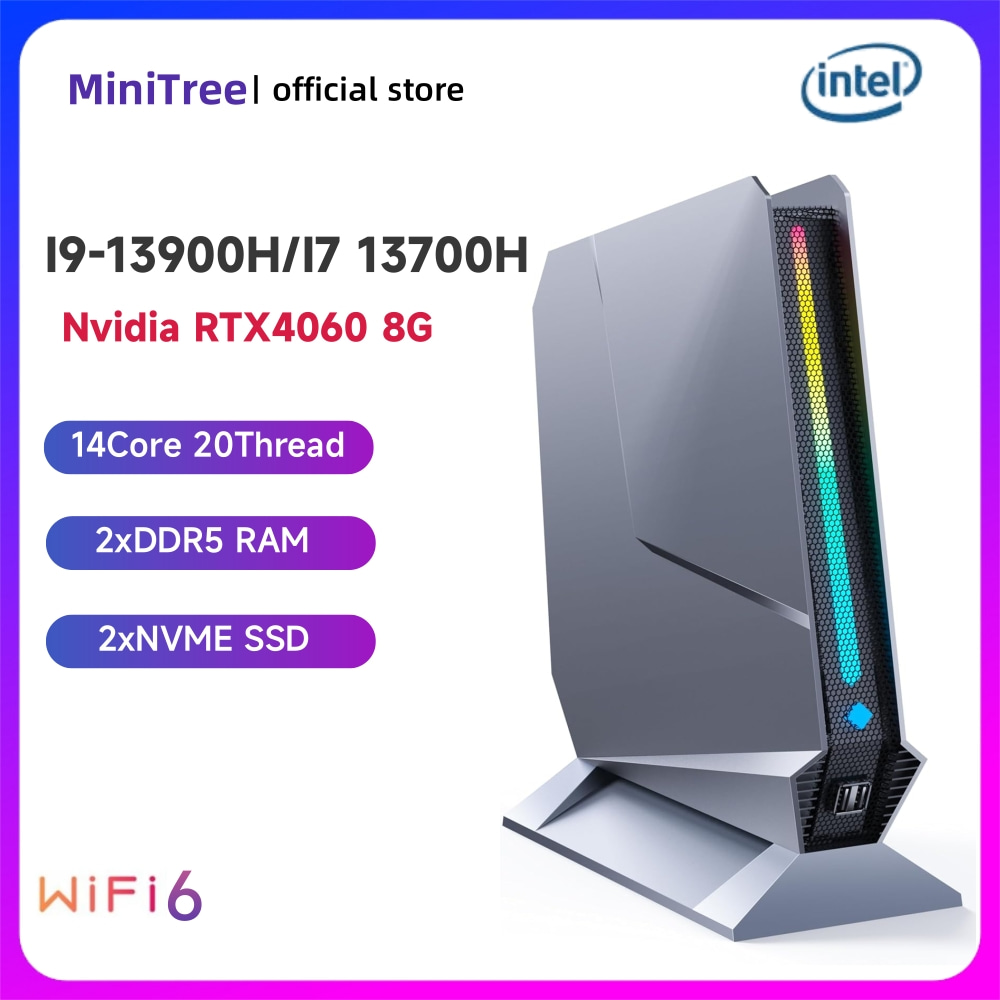Intel Cpu Core I5 - Mini PC de jeu de bureau,