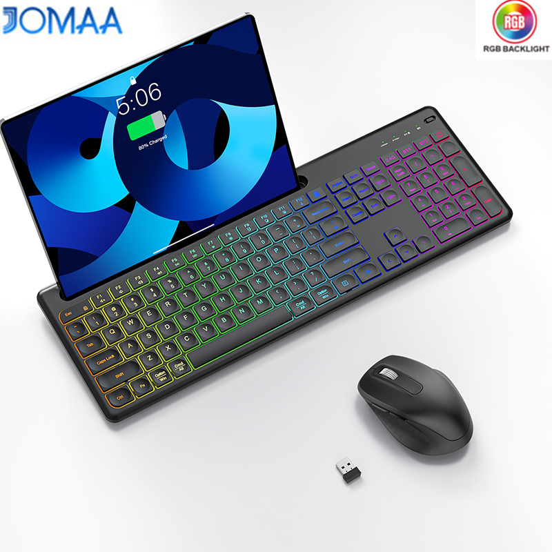 Ensemble clavier et souris san - Gaming Keyboard Mouse Wireless avis et prix