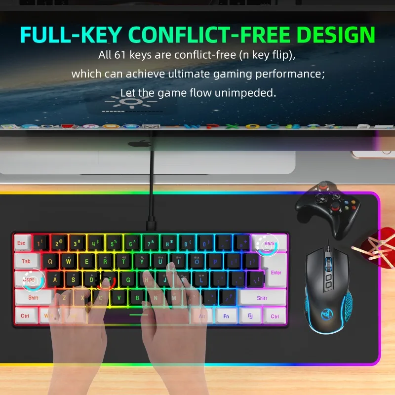 Kit Combo Clavier et Souris Ga - Gaming Keyboard Mouse And Headset Combo avis et prix