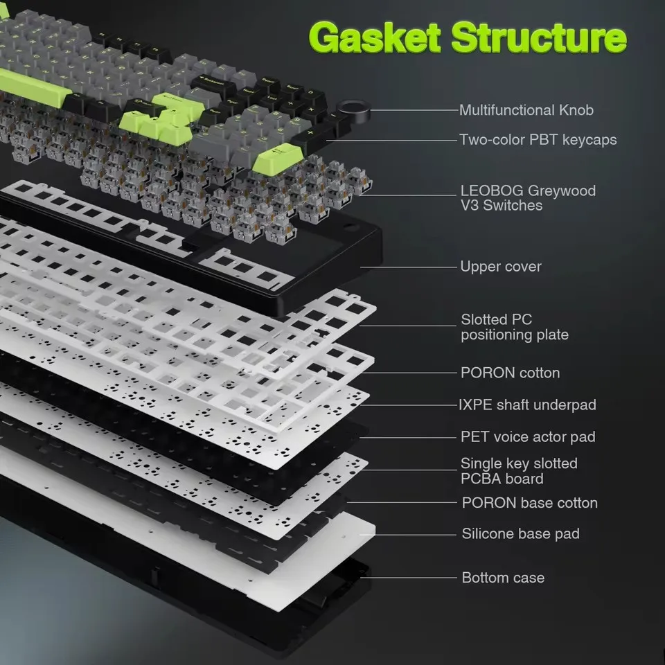 AULA F99PRO clavier mécanique  - Gaming Keyboard Thocky avis et prix