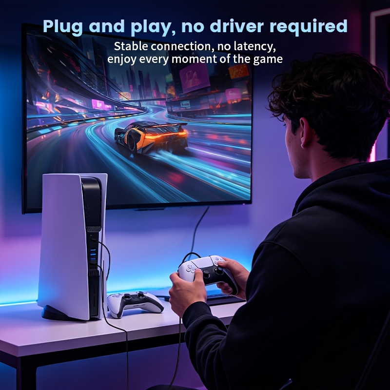 Hub USB 5 en 1 pour console PS - Gaming Keyboard Splitter avis et prix