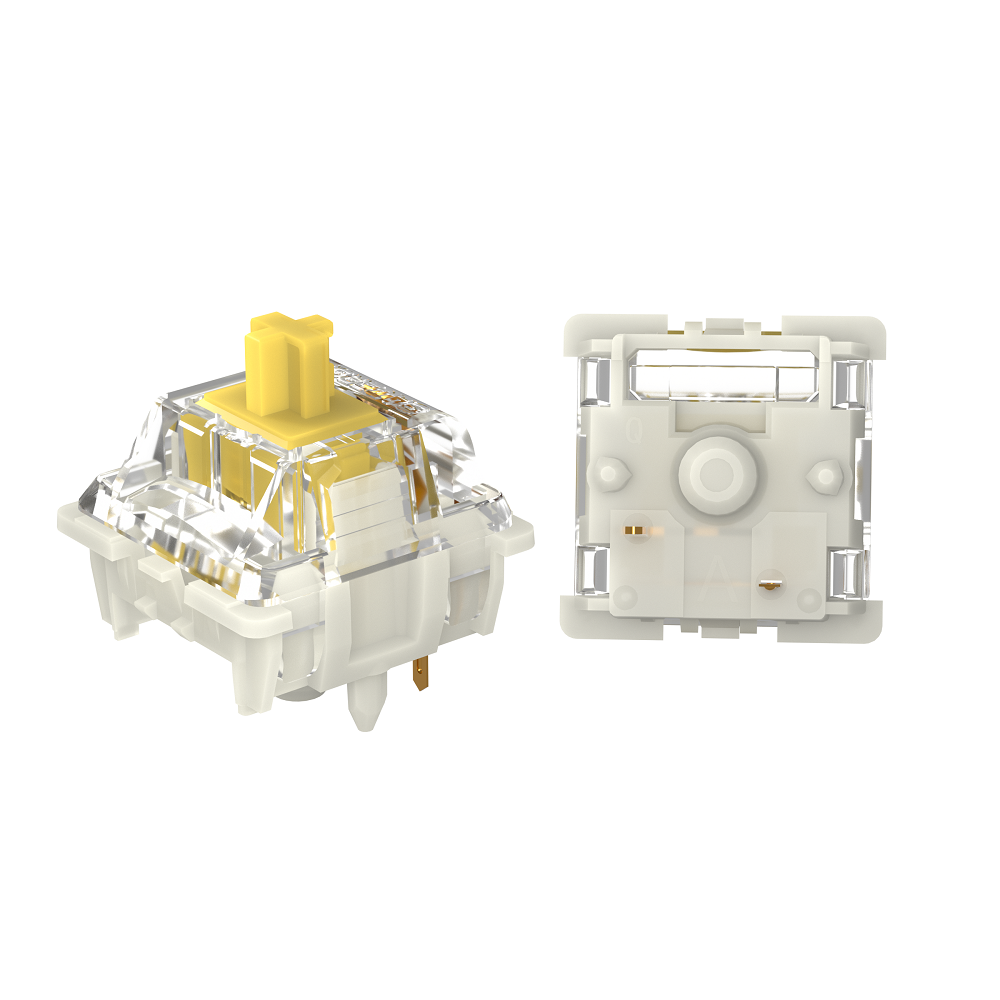 Gateron blanc jaune argent Pro - Gaming Keyboard Thocky avis et prix