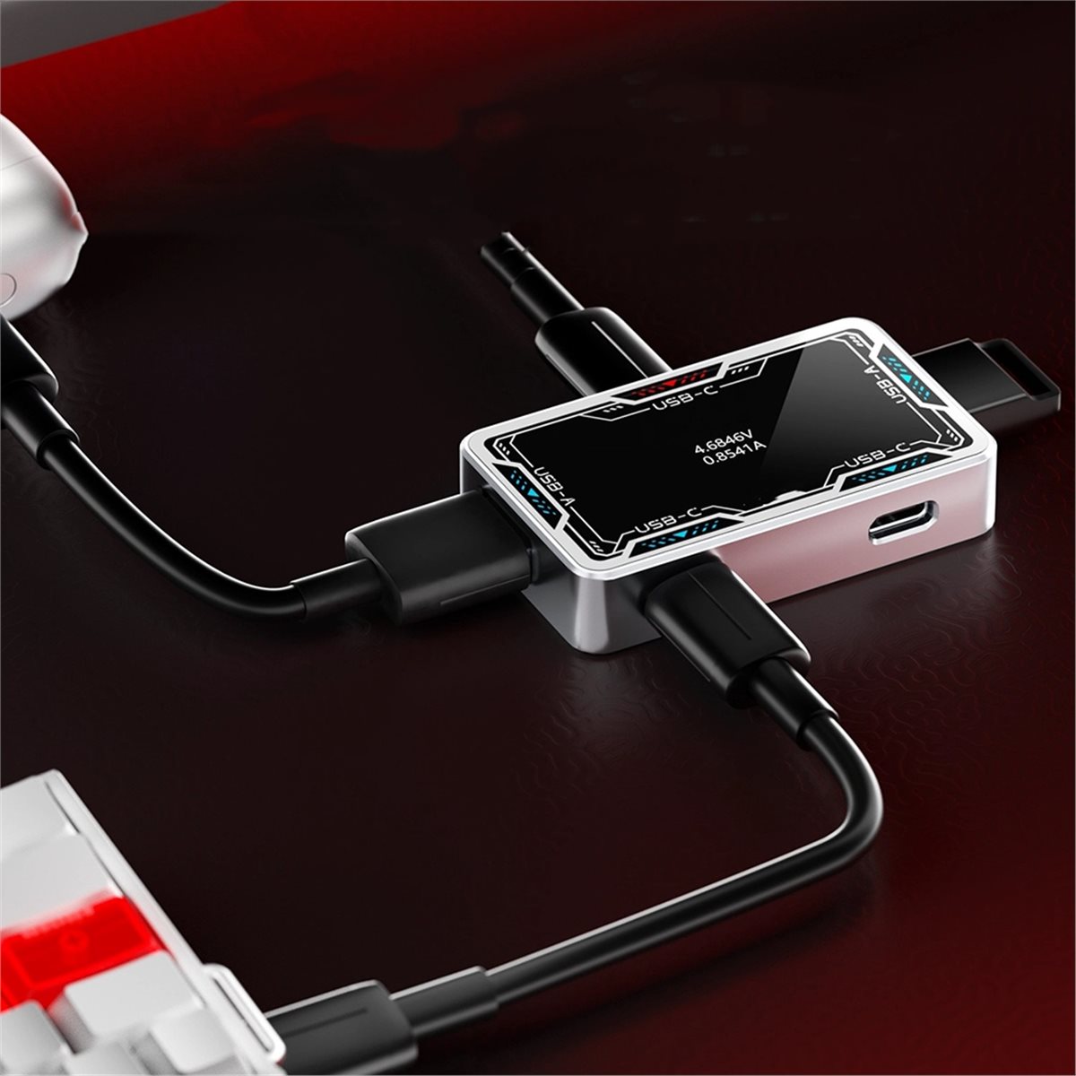 Hub USB de jeu A85P, concentra - Gaming Keyboard Splitter avis et prix
