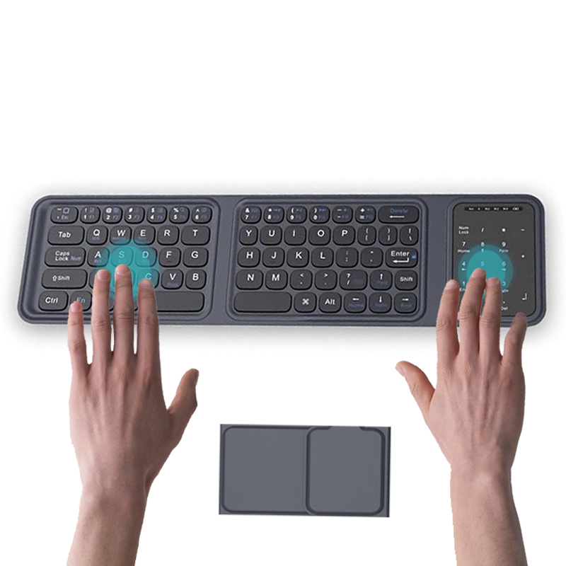 Clavier sans fil pliable JOMAA - Gaming Keyboard Mobile avis et prix