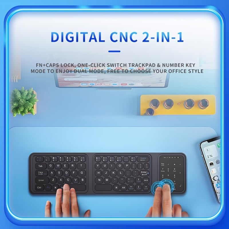 Clavier sans fil pliable JOMAA - Gaming Keyboard Mobile avis et prix
