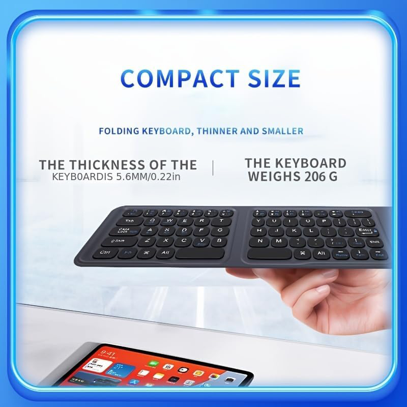 Clavier sans fil pliable JOMAA - Gaming Keyboard Mobile avis et prix