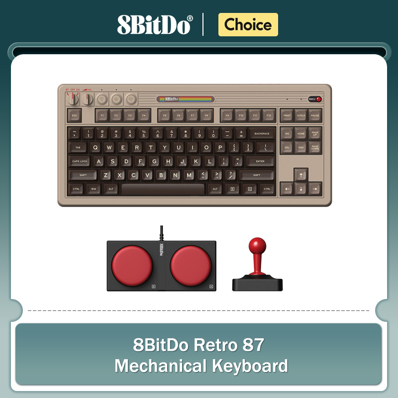 Clavier mécanique rétro 8BitDo - Gaming Keyboard He avis et prix