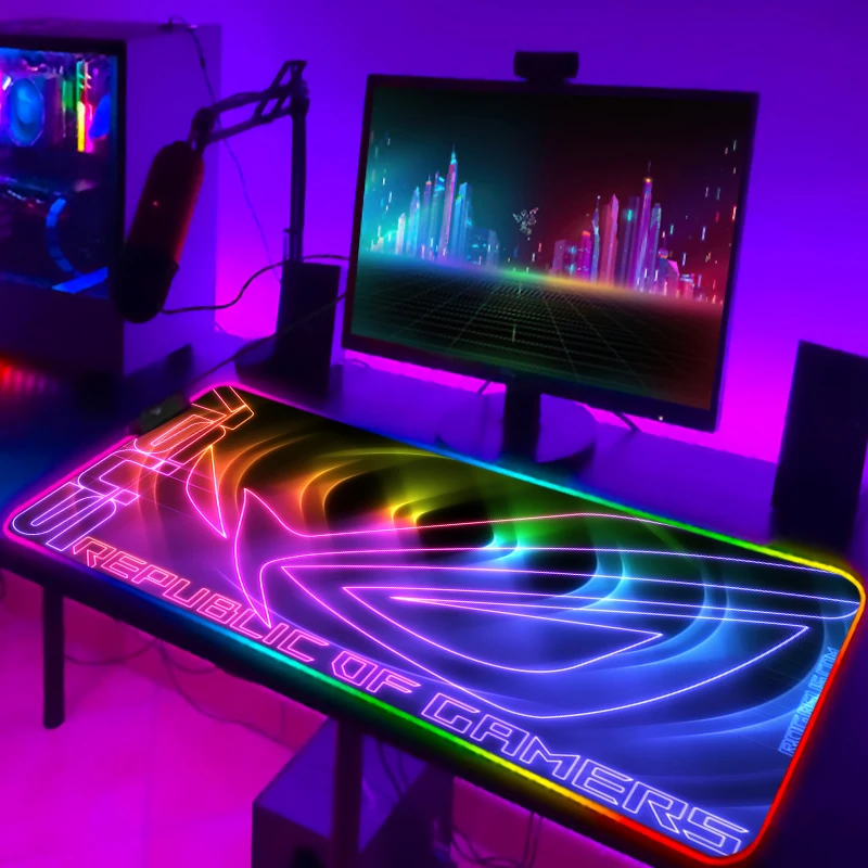 Tapis de souris RGB Cool ROG,  - Gaming Keyboard No Rgb avis et prix