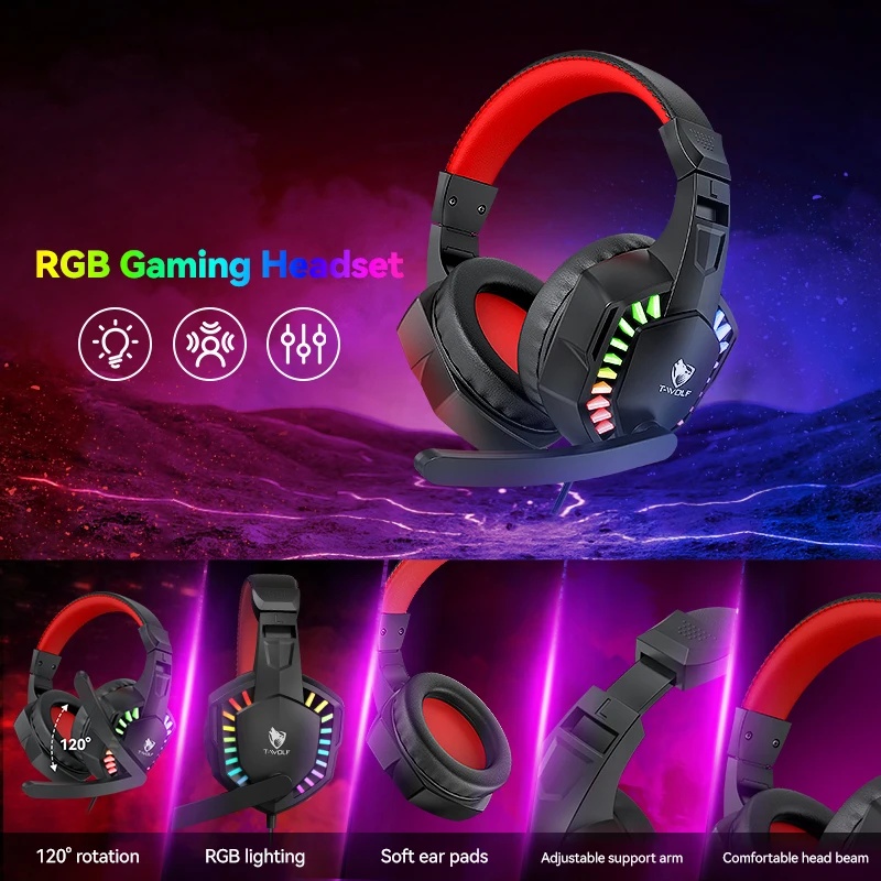 Ensemble de jeu 5-en-1 : clavi - Gaming Keyboard Mouse And Headset Combo avis et prix
