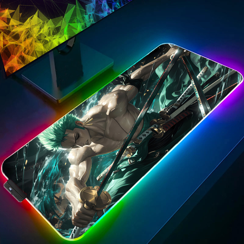 ONE PIECE Zoro tapis de souris - Gaming Keyboard No Rgb avis et prix