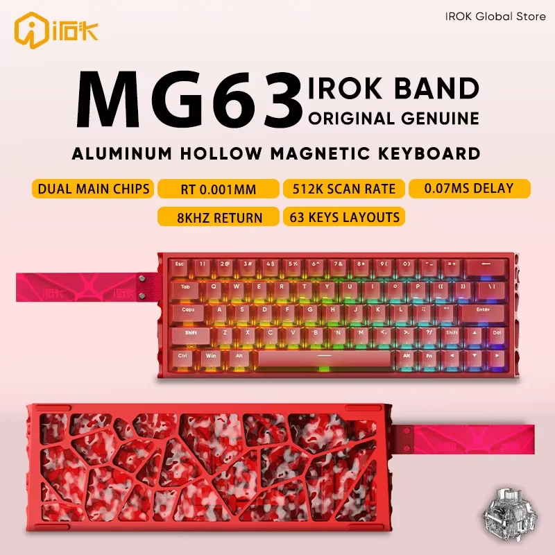 Clavier mécanique de jeu IROK  - Gaming Keyboard Hot Swappable avis et prix