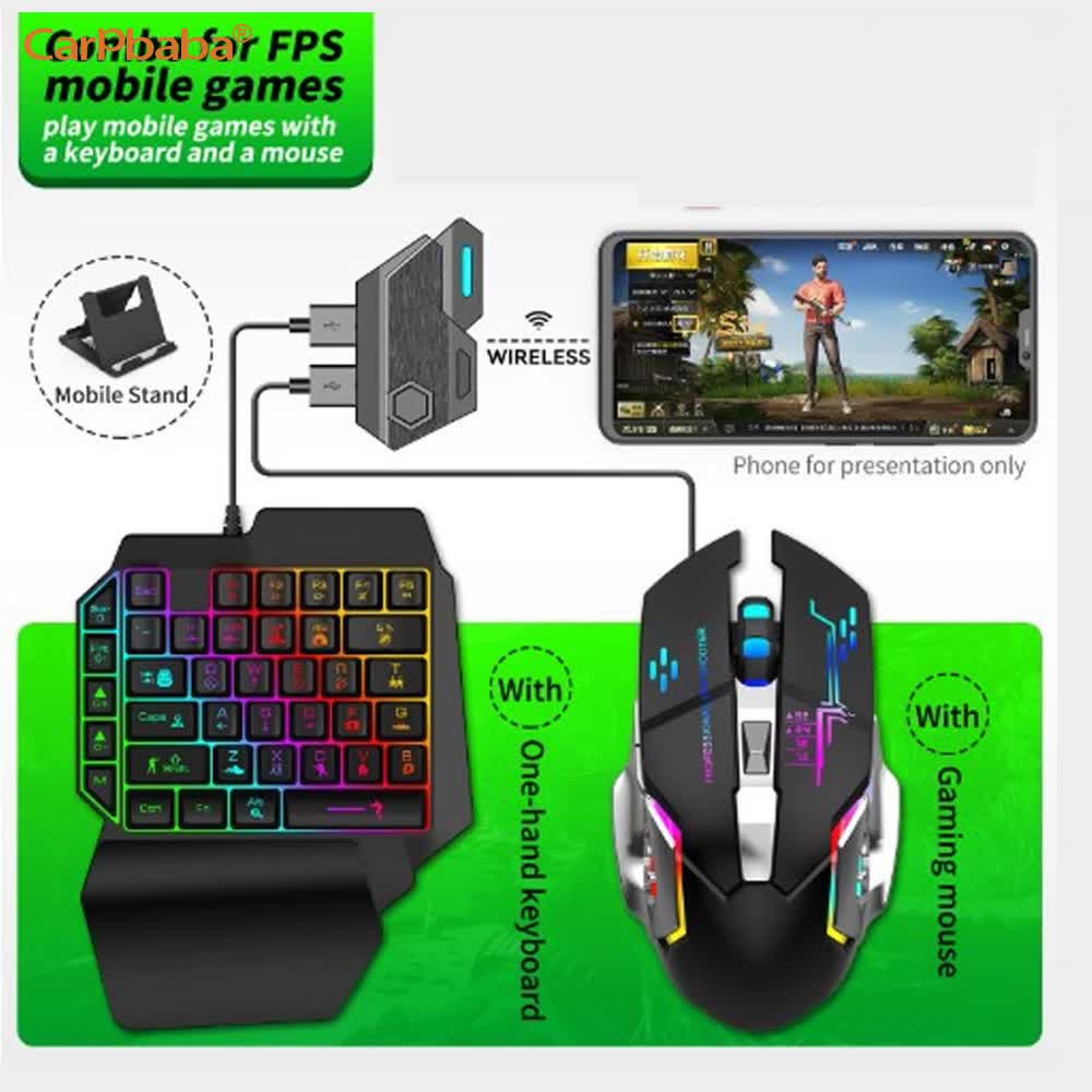 Convertisseur de souris et cla - Gaming Keyboard Mouse And Headset Combo avis et prix
