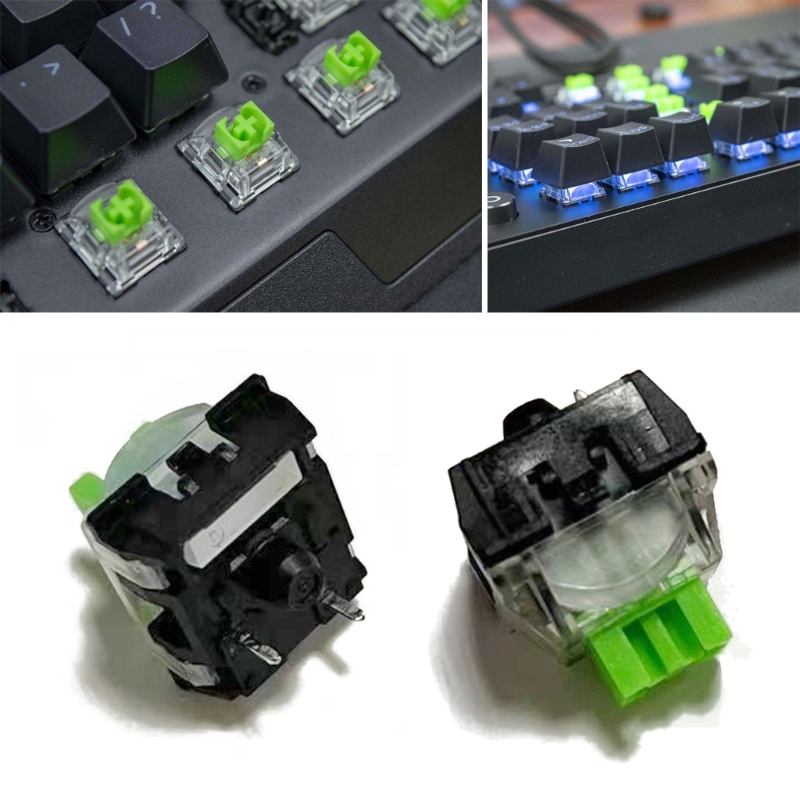Commutateurs RVB verts pour cl - Gaming Keyboard No Rgb avis et prix